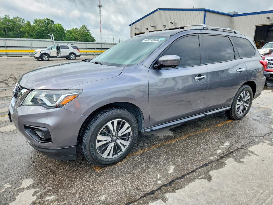 Photo 1 from auction – 2017 NISSAN PATHFINDER with VIN 5N1DR2MM5HC686686