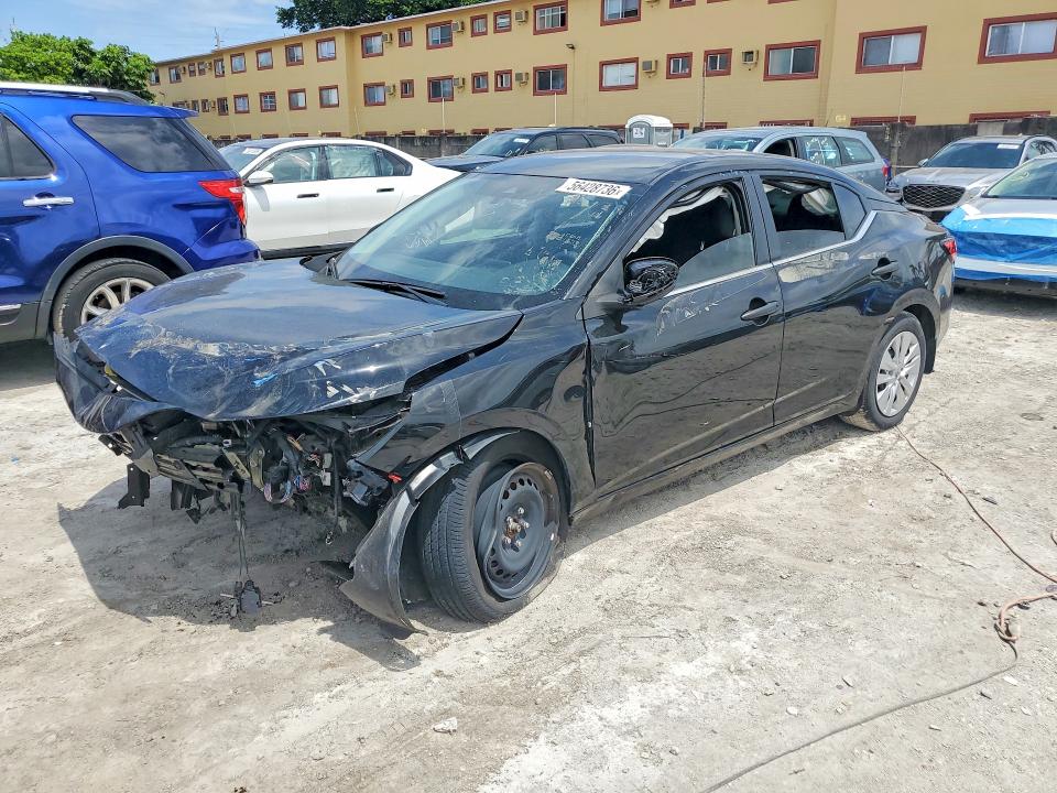 NISSAN SENTRA 2024 with VIN 3N1AB8BV5RY250300 - Photo from auction