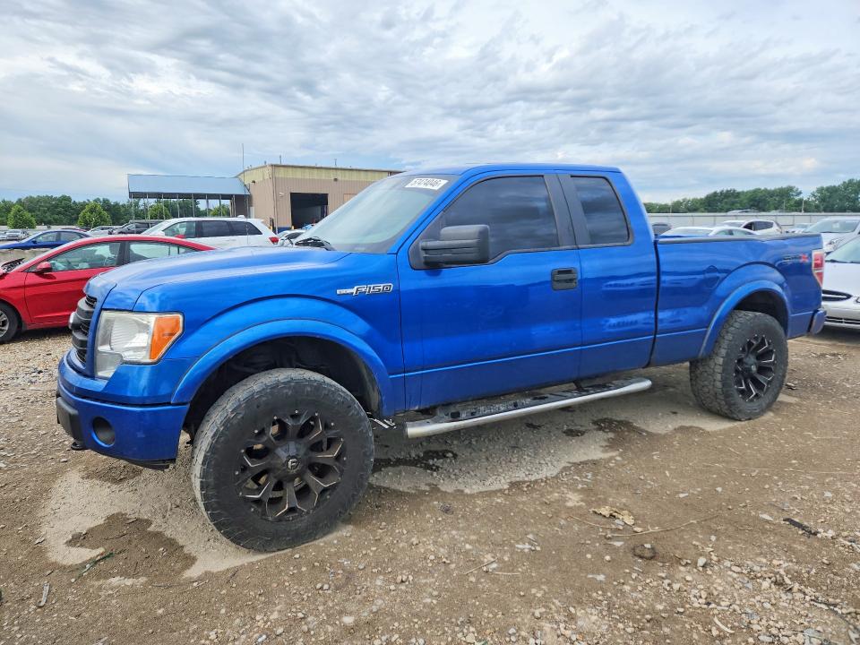 FORD F150 2013 with VIN 1FTFX1EF2DFC34667 - Photo from auction
