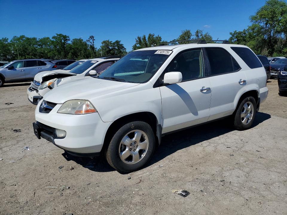 ACURA MDX 2003 with VIN 2HNYD18273H501559 - Photo from auction