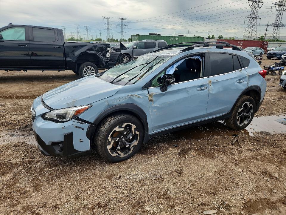 SUBARU CROSSTREK 2022 with VIN JF2GTHMC0N8211749 - Photo from auction
