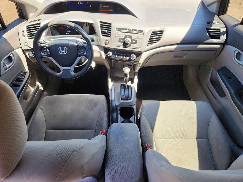 Photo 8 from auction – 2012 HONDA CIVIC with VIN 2HGFB2F59CH606613