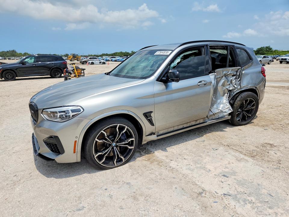 BMW X3 2020 with VIN 5YMTS0C03LLT09829 - Photo from auction