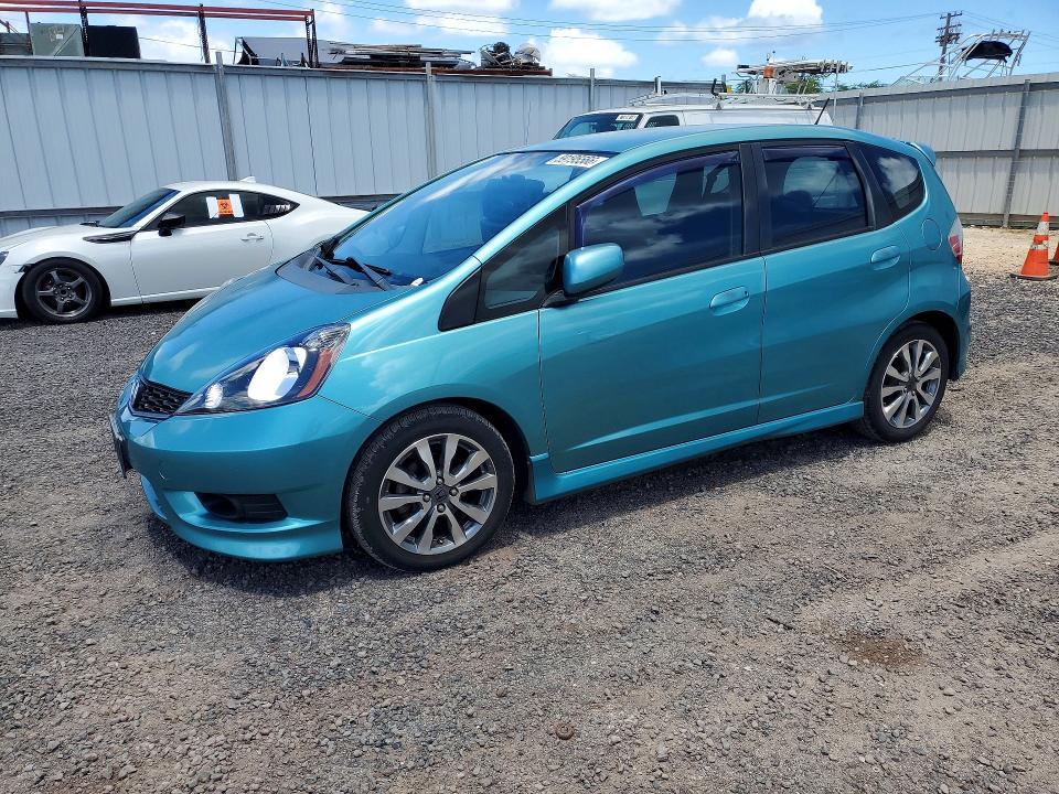 HONDA FIT 2012 with VIN JHMGE8H53CC002969 - Photo from auction