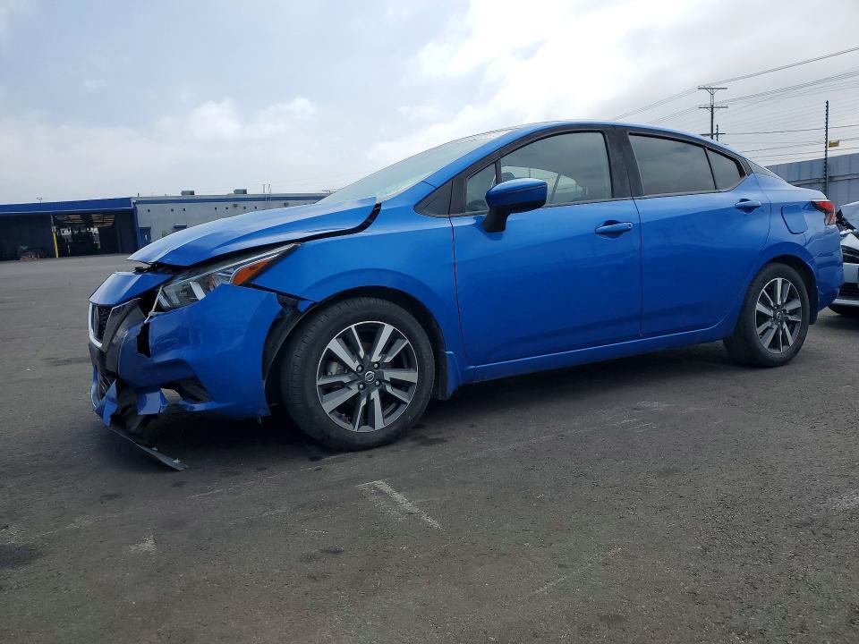 NISSAN VERSA 2021 with VIN 3N1CN8EV5ML859565 - Photo from auction