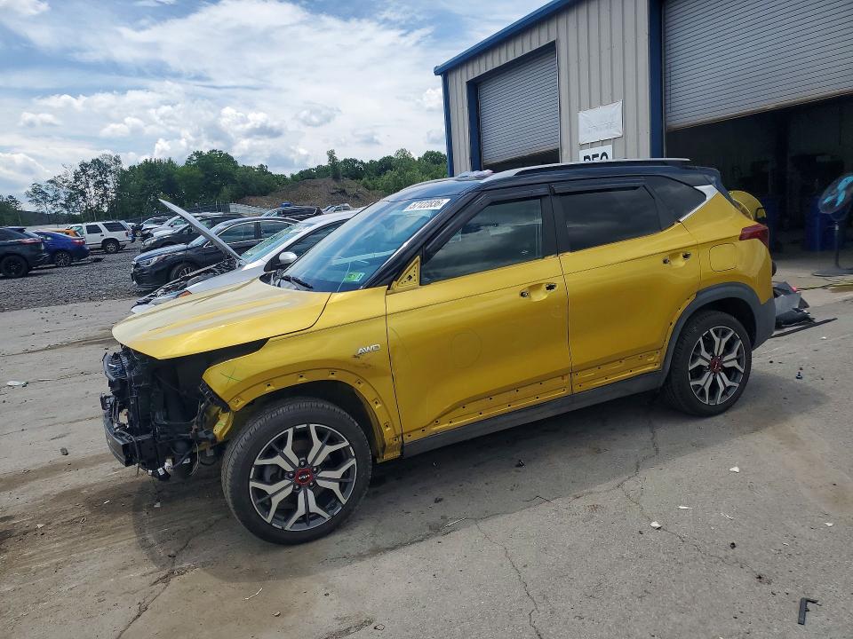 KIA SELTOS 2022 with VIN KNDETCA24N7330382 - Photo from auction