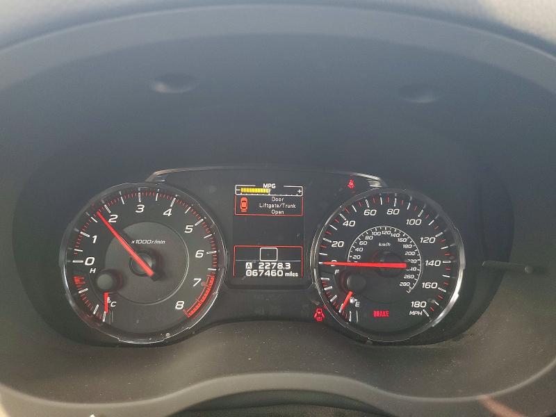 Photo 9 from auction – 2021 SUBARU WRX with VIN JF1VA1H69M9819274