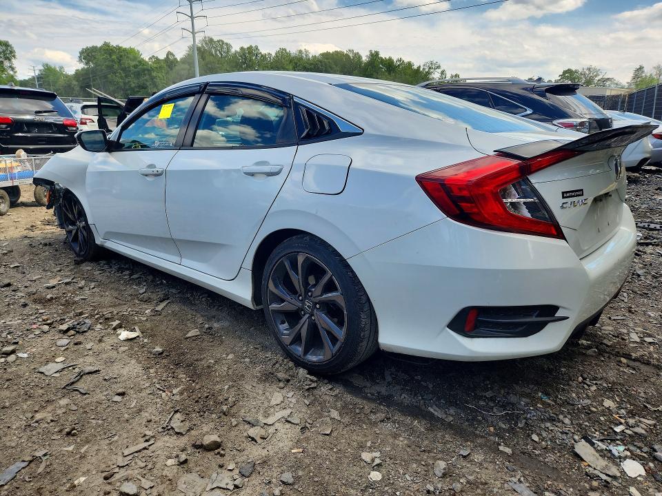 Photo 2 from auction – 2020 HONDA CIVIC with VIN 2HGFC2F89LH584359