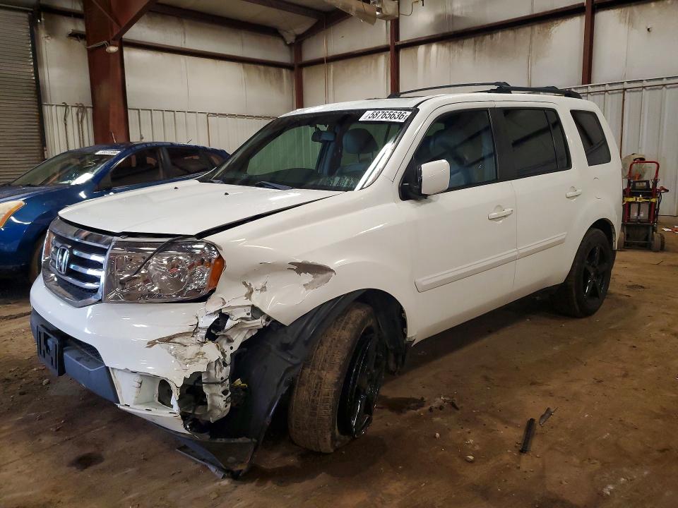 HONDA PILOT 2014 with VIN 5FNYF4H5XEB049305 - Photo from auction