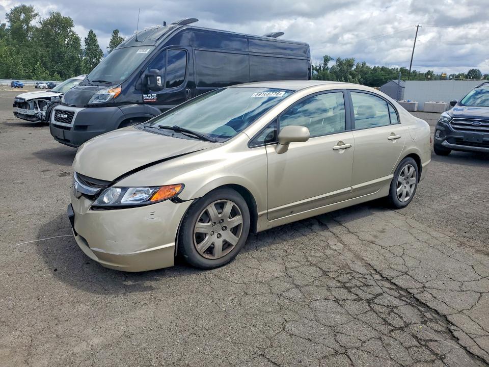 HONDA CIVIC 2008 with VIN 1HGFA16508L118190 - Photo from auction