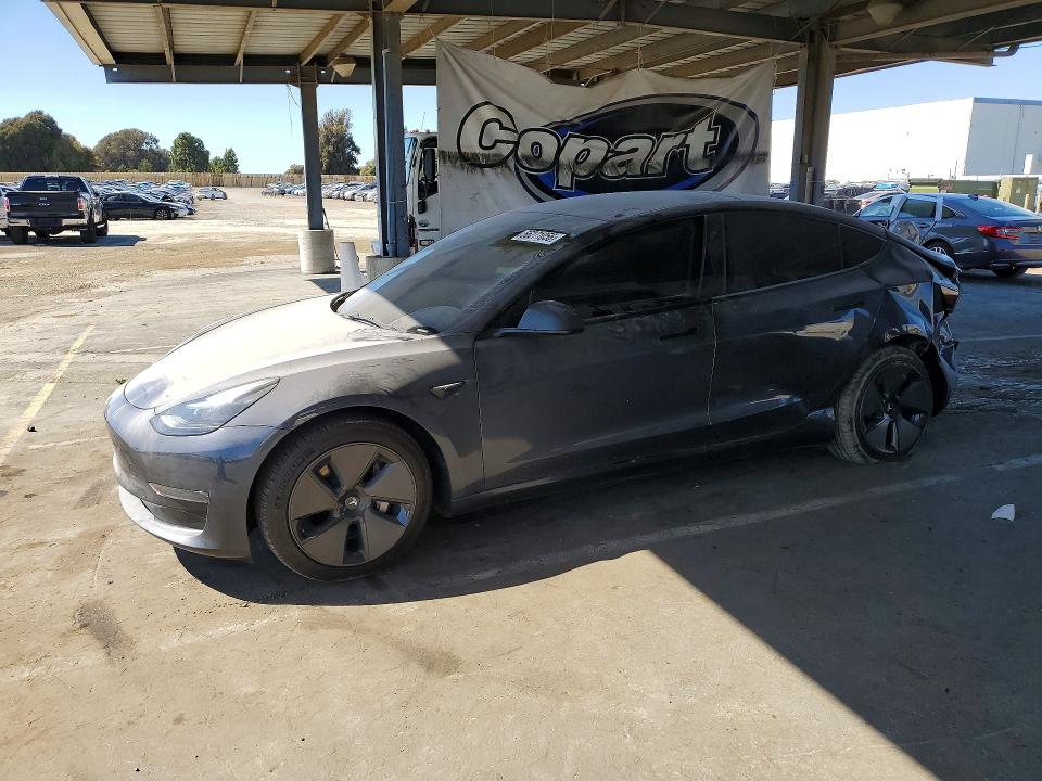 TESLA MODEL 3 2023 with VIN 5YJ3E1EA1PF677155 - Photo from auction