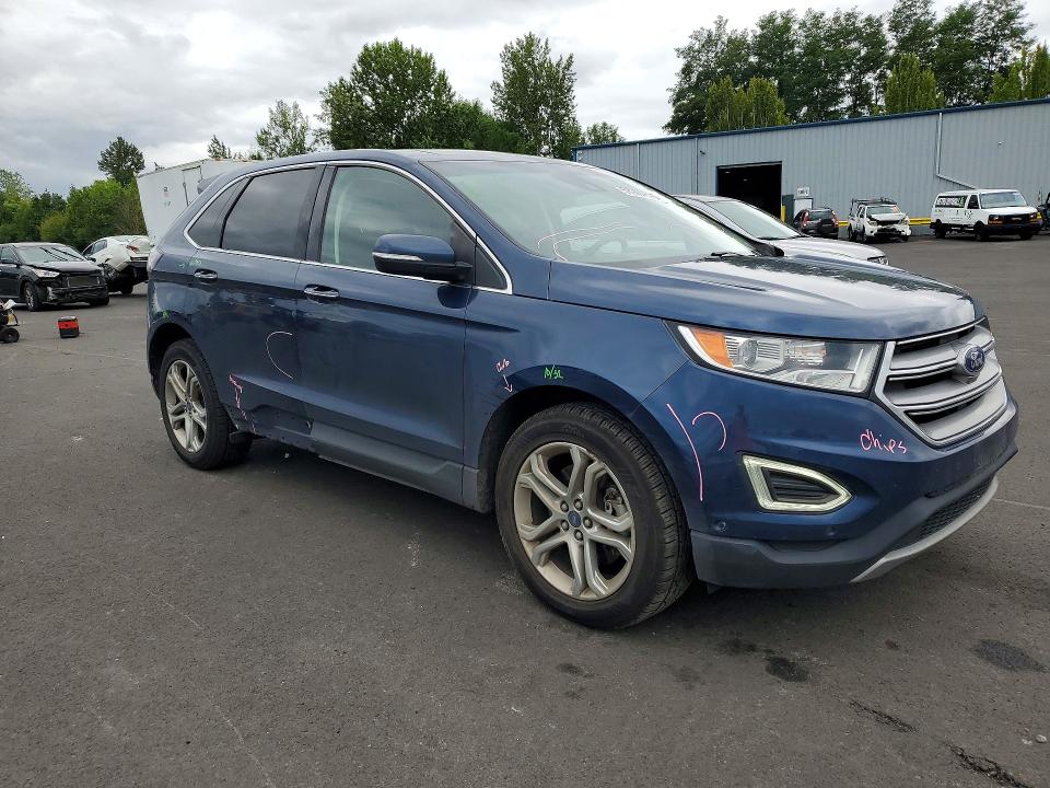 Photo 4 from auction – 2017 FORD EDGE with VIN 2FMPK4K81HBC27335