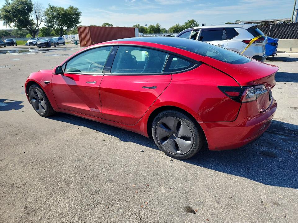 Photo 2 from auction – 2021 TESLA MODEL 3 with VIN 5YJ3E1EBXMF902886