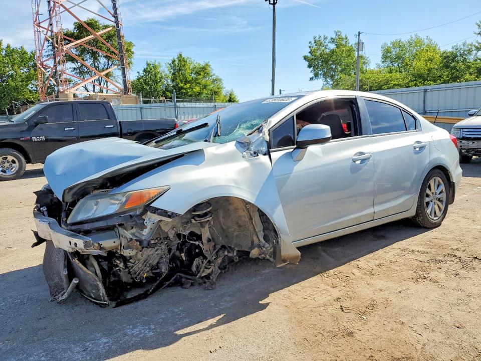HONDA CIVIC 2012 with VIN 19XFB2F84CE002696 - Photo from auction