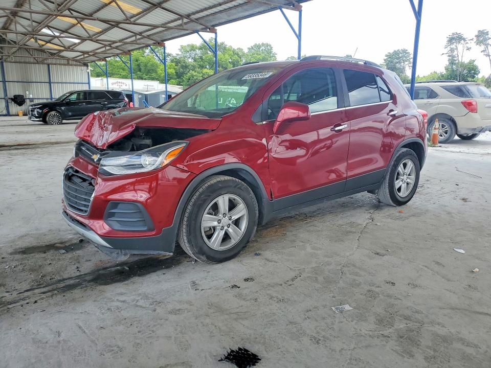 CHEVROLET TRAX 2019 with VIN 3GNCJLSBXKL259831 - Photo from auction