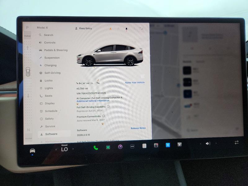 Снимка 9 от търг – 2023 TESLA MODEL X с VIN 7SAXCDE52PF403526