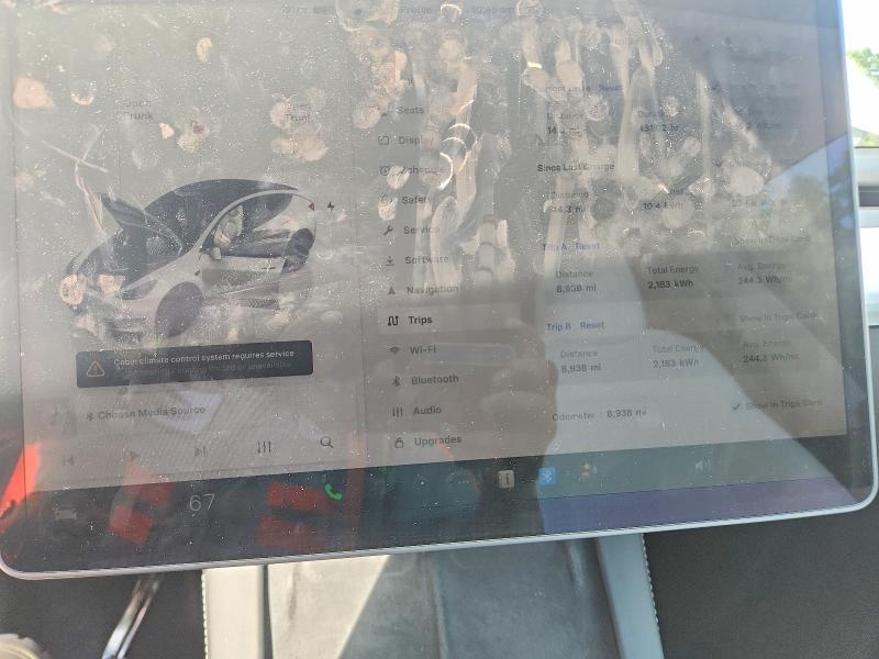 Photo 9 from auction – 2024 TESLA MODEL Y with VIN 7SAYGAEE4RF131149