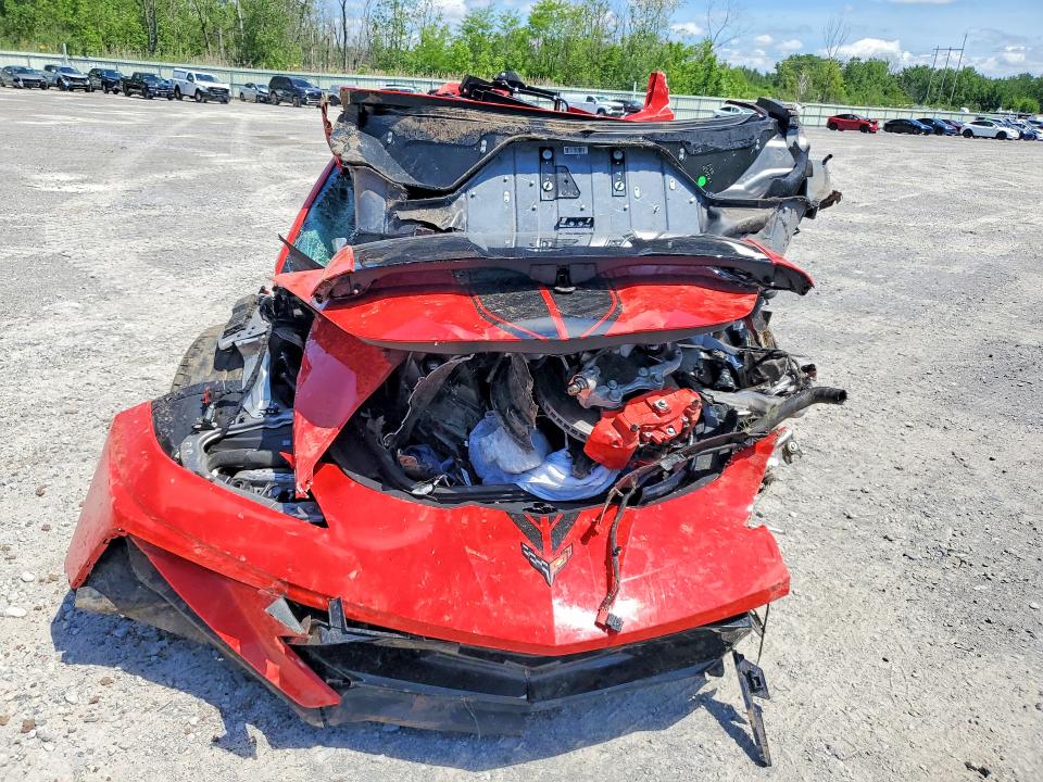 Photo 5 from auction – 2021 CHEVROLET CORVETTE with VIN 1G1YB2D47M5106128