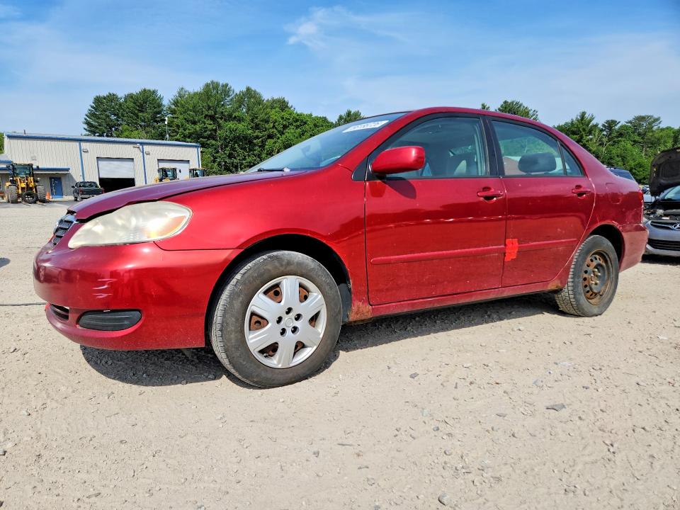 TOYOTA COROLLA 2008 with VIN 2T1BR32E68C928826 - Photo from auction