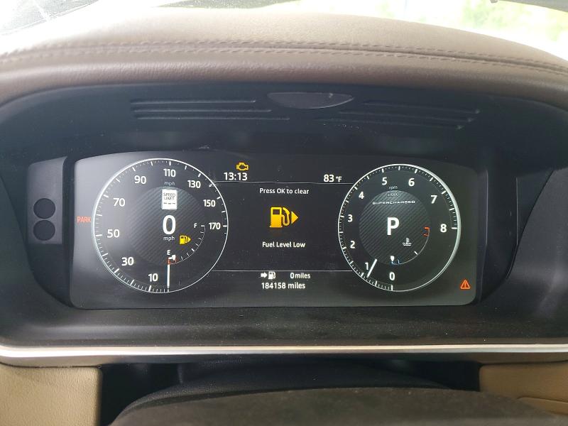 Снимка 9 от търг – 2017 LAND ROVER RANGE ROVER SPORT с VIN SALWR2FE8HA145896
