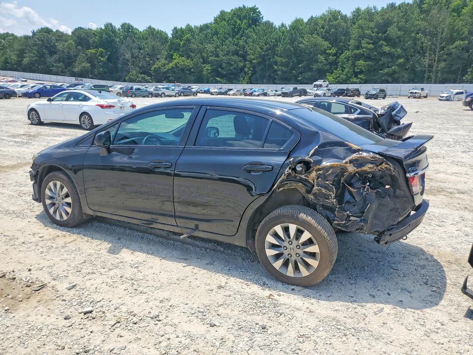Photo 2 from auction – 2013 HONDA CIVIC with VIN 2HGFB2F50DH576595