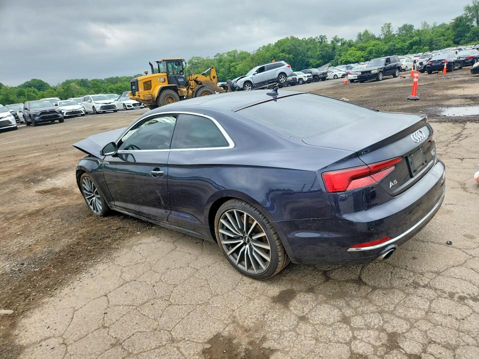 Photo 2 from auction – 2018 AUDI A5 with VIN WAUPNAF58JA000619