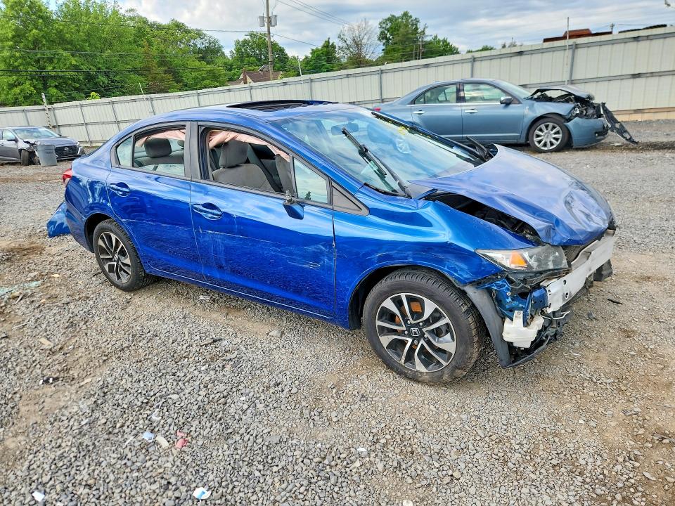 Photo 4 from auction – 2015 HONDA CIVIC with VIN 19XFB2F81FE248254