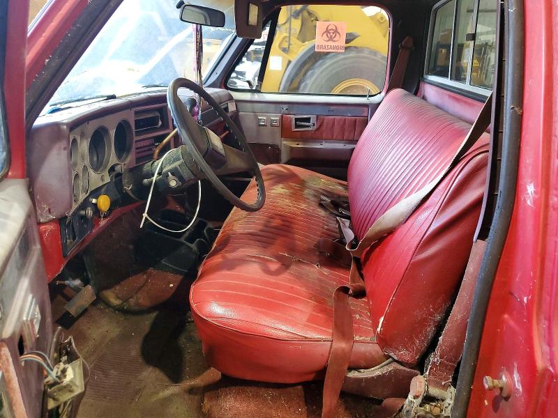 Photo 7 from auction – 1985 CHEVROLET C10 with VIN 1GCDC14H5FJ122127