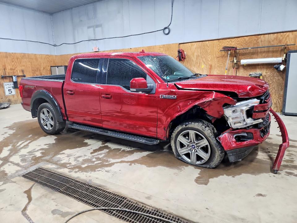 Foto 4 de la subasta – 2018 FORD F150 con VIN 1FTEW1EP0JFB99100