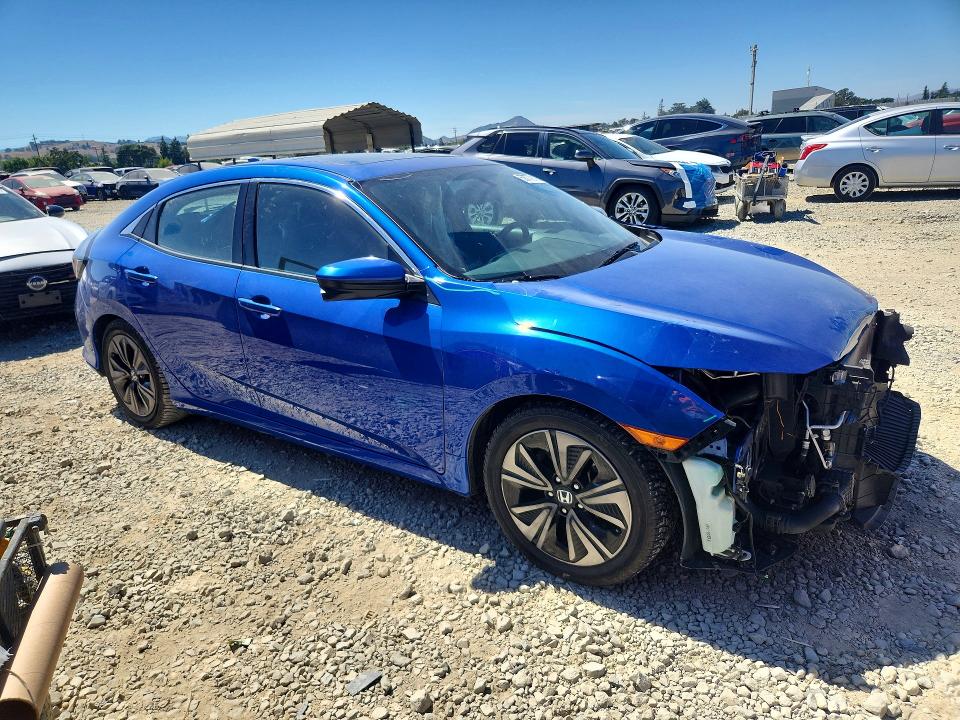 Photo 4 from auction – 2017 HONDA CIVIC with VIN SHHFK7H74HU408172