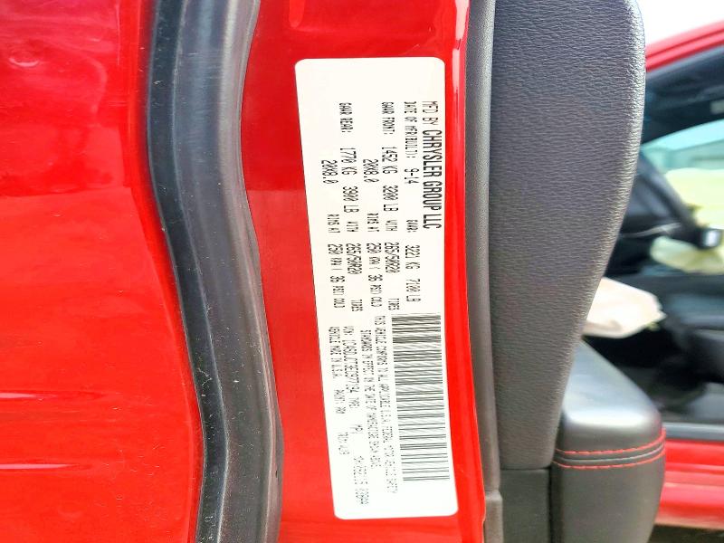 Photo 14 from auction – 2014 DODGE DURANGO with VIN 1C4SDJCT3EC977194