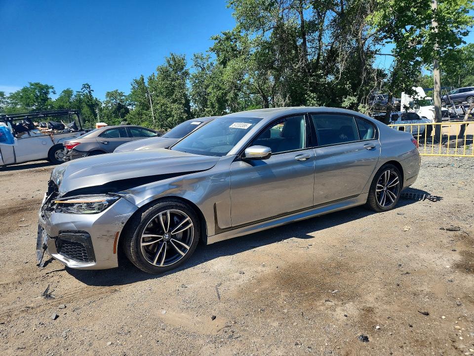 BMW 740 2021 مع رقم تعريف المركبة WBA7T4C04MCE60839 - صورة من المزاد