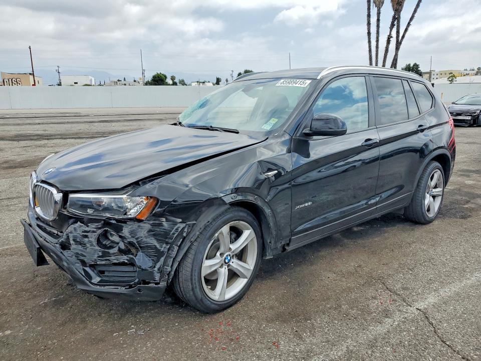 BMW X3 2017 with VIN 5UXWX9C30H0W70139 - Photo from auction