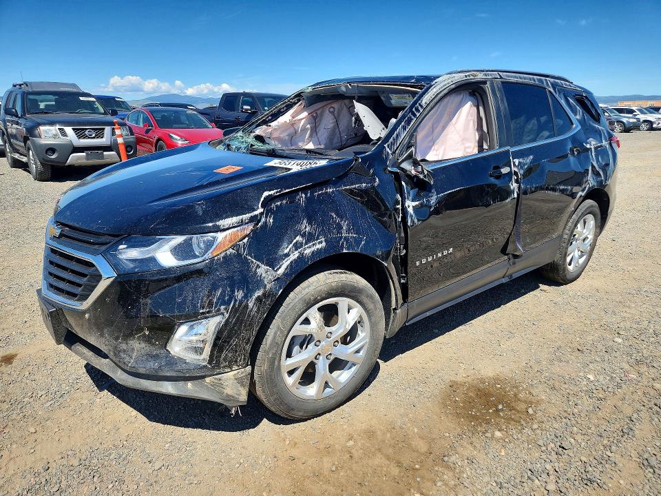 CHEVROLET EQUINOX 2021 with VIN 3GNAXUEV7ML396472 - Photo from auction