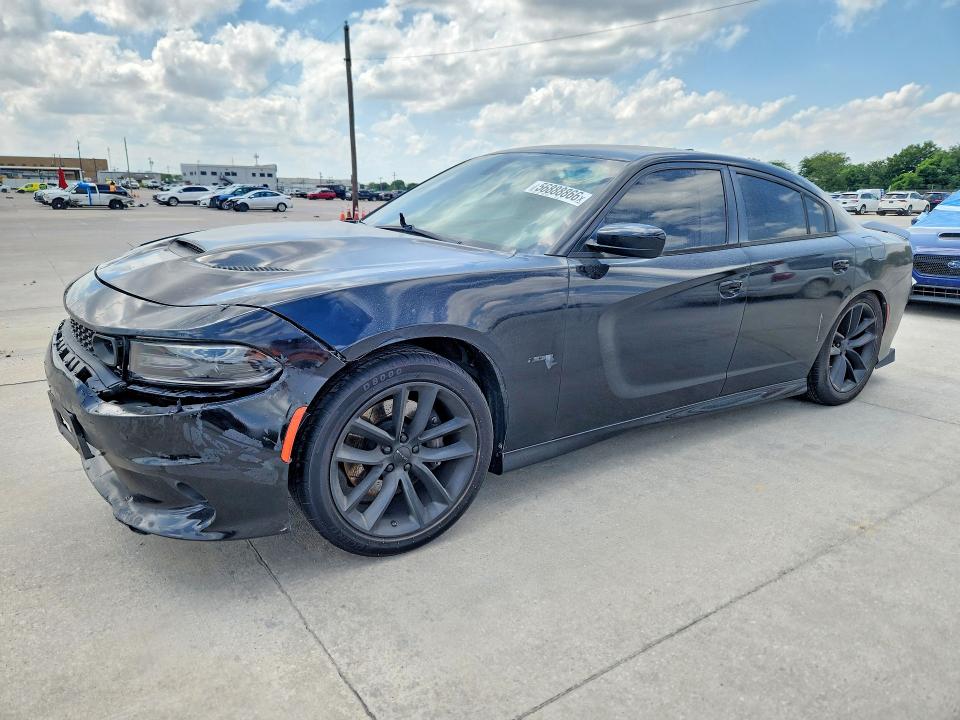 DODGE CHARGER 2018 with VIN 2C3CDXGJ2JH248051 - Photo from auction