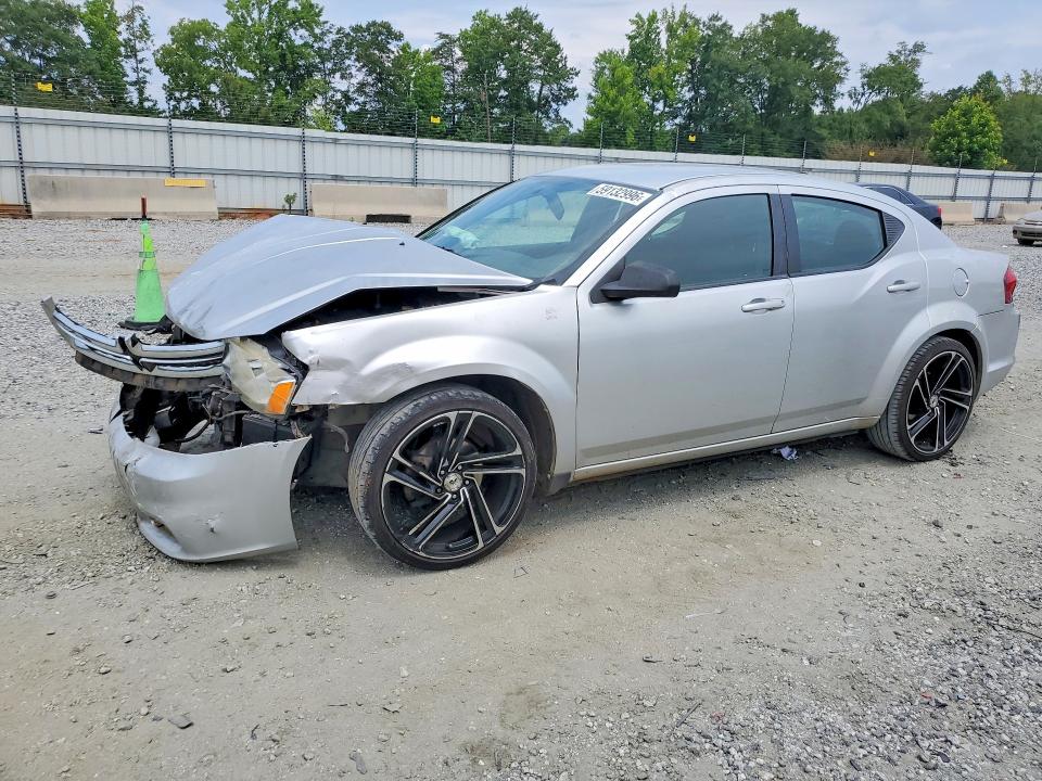 DODGE AVENGER 2012 с VIN 1C3CDZABXCN110636 - Фото с аукциона