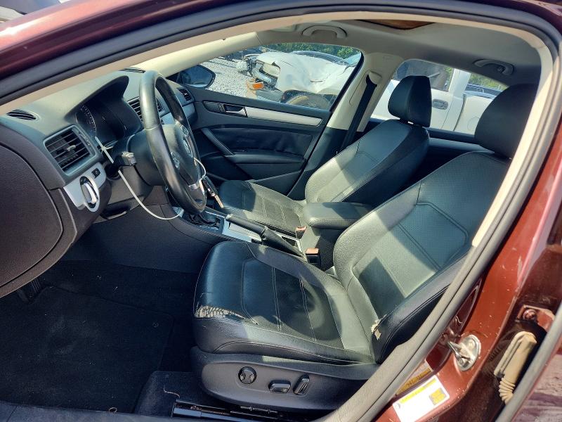 Photo 7 from auction – 2012 VOLKSWAGEN PASSAT with VIN 1VWBP7A34CC007121