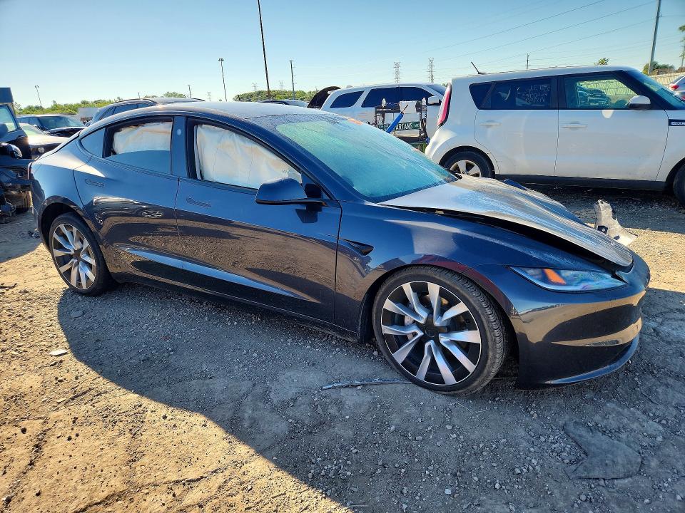 Photo 4 from auction – 2024 TESLA MODEL 3 with VIN 5YJ3E1EB7RF832948