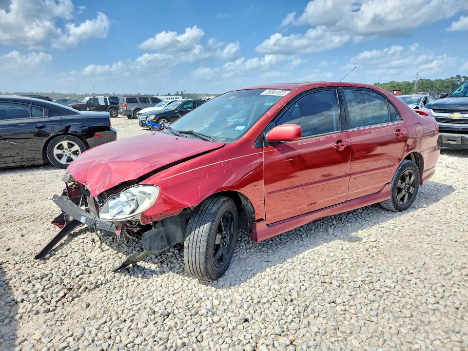 TOYOTA COROLLA 2008 with VIN 1NXBR32E28Z045319 - Photo from auction