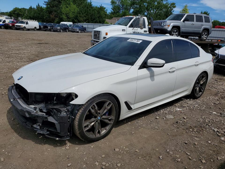 BMW M550XI 2021 with VIN WBA13BK07MCF15411 - Photo from auction