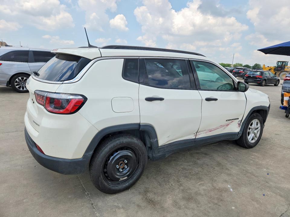Photo 3 from auction – 2019 JEEP COMPASS with VIN 3C4NJCAB3KT615197
