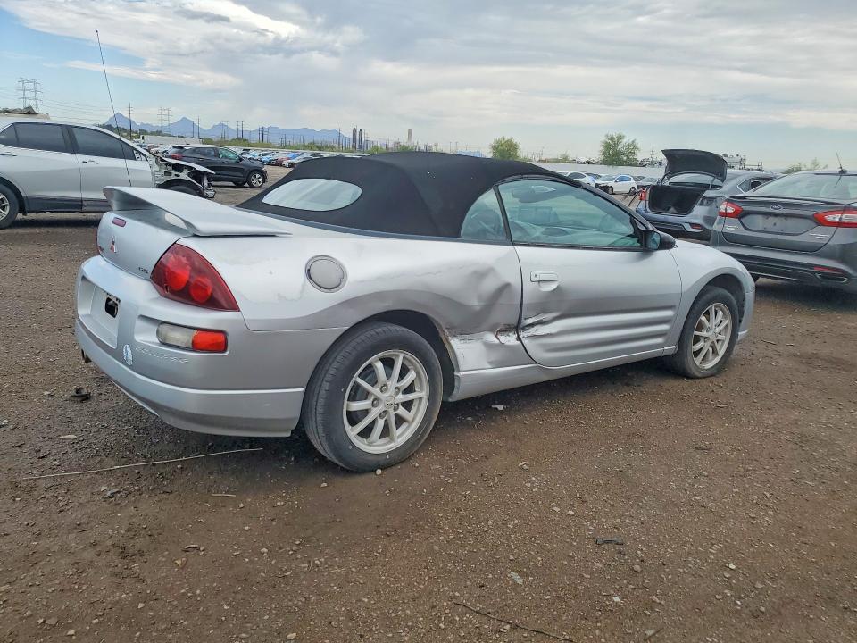 Photo 3 from auction – 2001 MITSUBISHI ECLIPSE with VIN 4A3AE45G21E142497