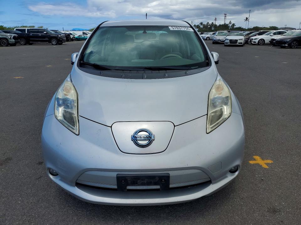 Photo 5 from auction – 2014 NISSAN LEAF with VIN 1N4AZ0CP4EC337155