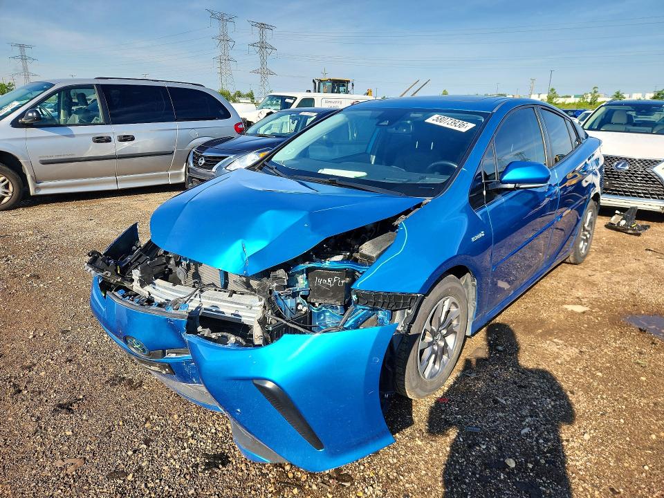 TOYOTA PRIUS 2019 with VIN JTDKARFUXK3069008 - Photo from auction