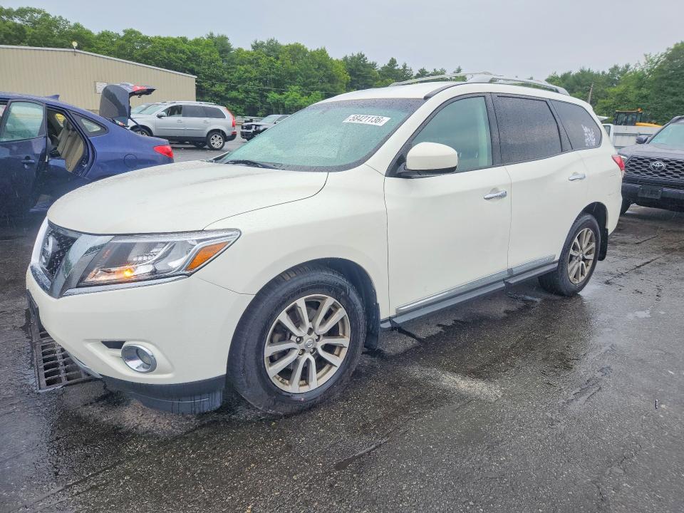 NISSAN PATHFINDER 2014 with VIN 5N1AR2MM0EC733895 - Photo from auction