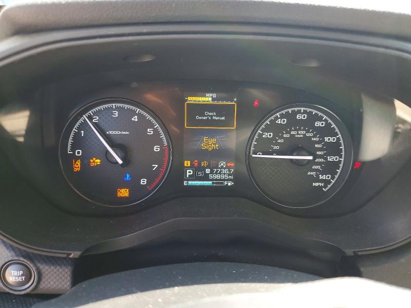 Photo 9 from auction – 2022 SUBARU FORESTER with VIN JF2SKACC0NH495339