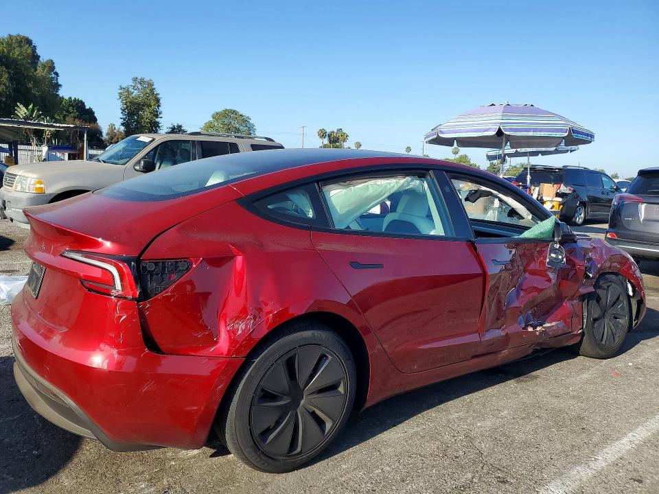 Photo 3 from auction – 2025 TESLA MODEL 3 with VIN 5YJ3E1EA6SF064571