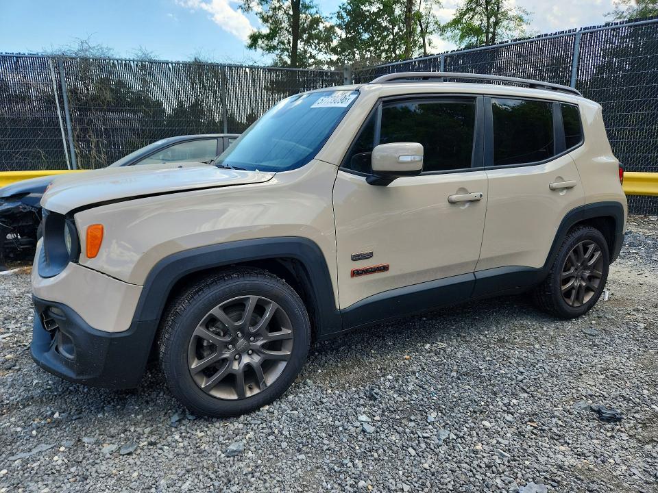 2016 JEEP RENEGADE - Търг №57739096