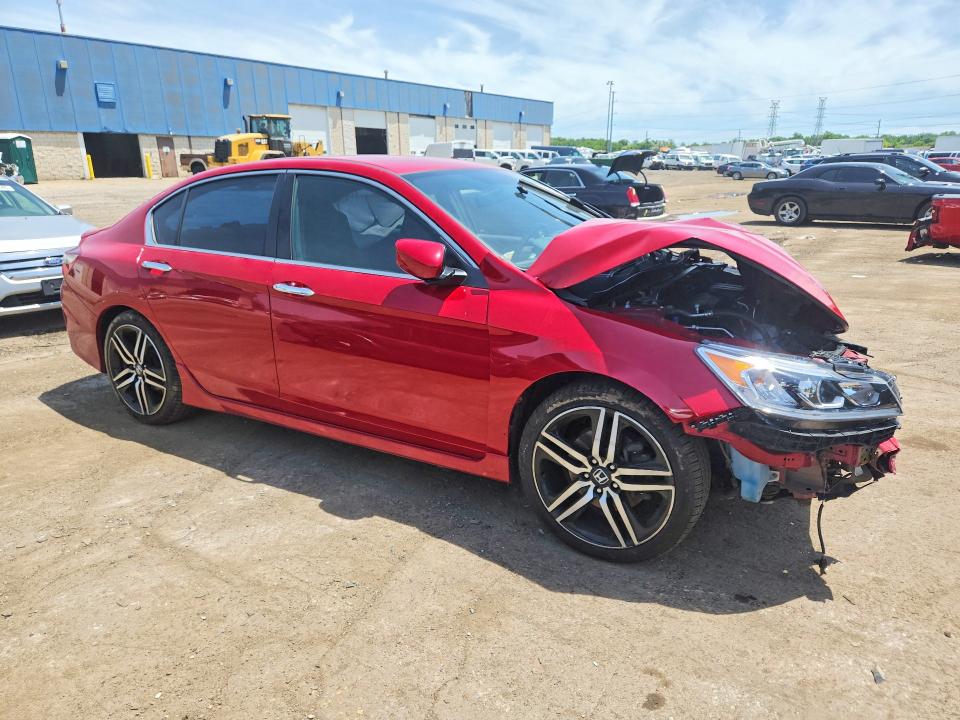 Photo 4 from auction – 2017 HONDA ACCORD with VIN 1HGCR2F12HA268098