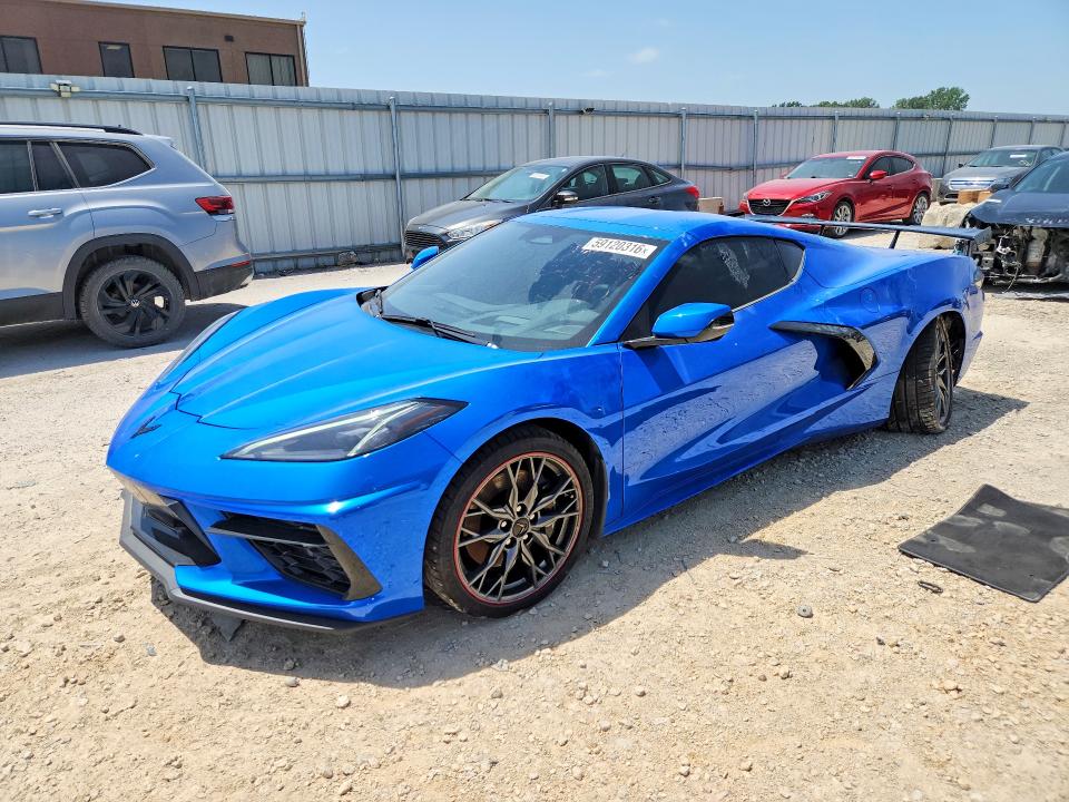 CHEVROLET CORVETTE 2024 with VIN 1G1YB2D46R5117435 - Photo from auction
